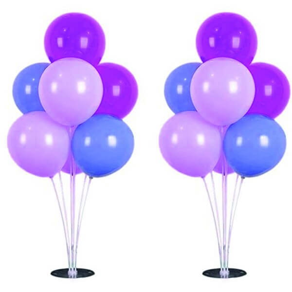 3 Renkli Ayaklı Balon Standı