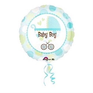 Baby Boy Folyo Balon 45 Cm