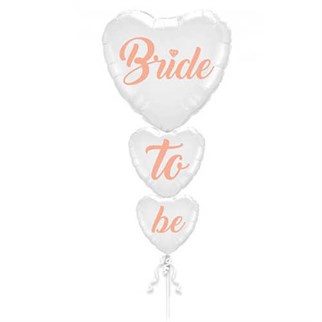 Beyaz Bride To Be Folyo Balon 100 Cm