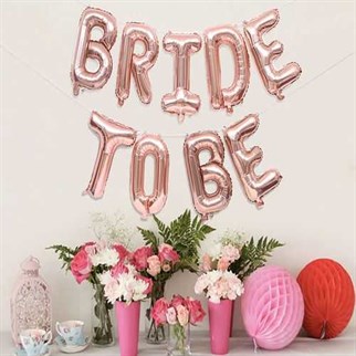 Bride To Be Rose Renkli Folyo Balon