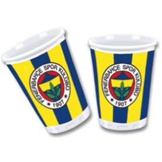Fenerbahçe Karton Bardak 8 Adet