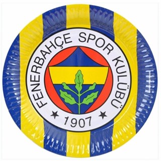 Fenerbahçe Karton Tabak 8 Adet