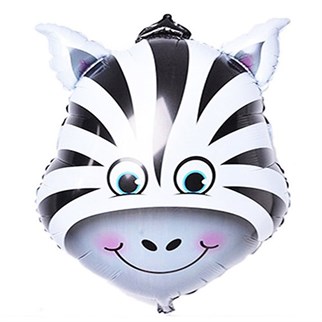 Safari Zebra Folyo Balon