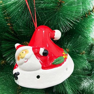 Yılbaşı Ağacı Noel Baba Şapka Asma Süs 1 Adet